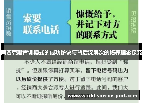 阿贾克斯青训模式的成功秘诀与背后深层次的培养理念探究 阿贾克斯青训模式的成功秘诀与背后深层次的培养理念探究